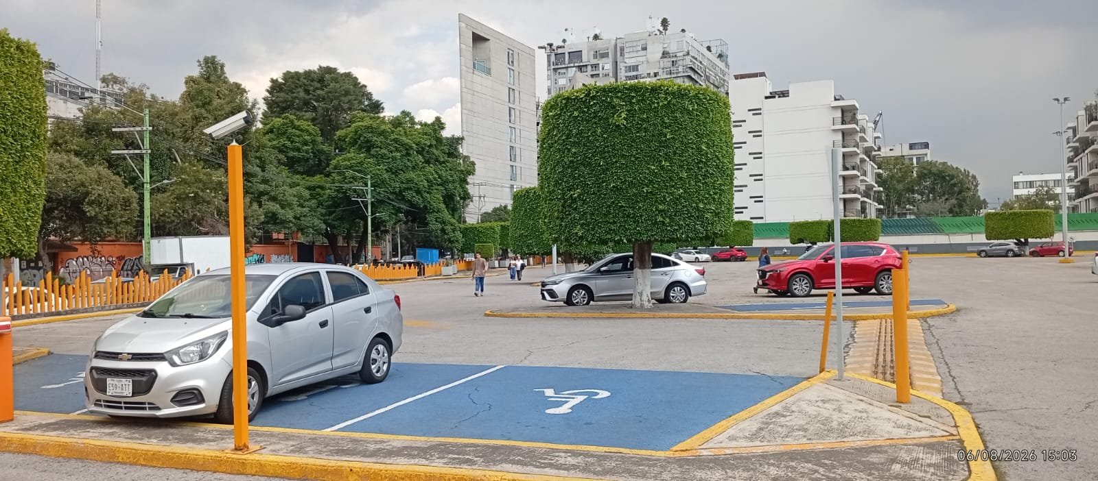 Cajones accesibles y vigilancia